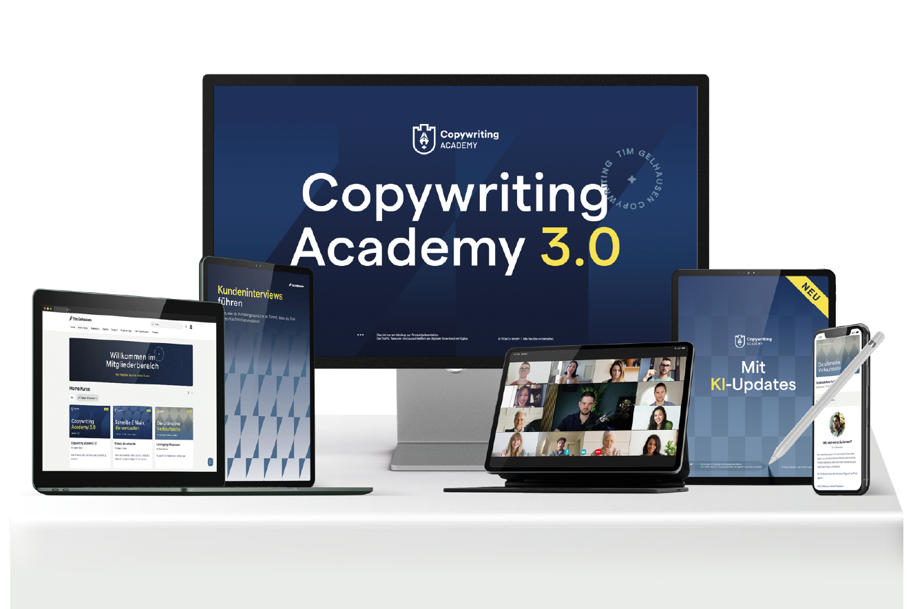 Copywriting Academy Mockup